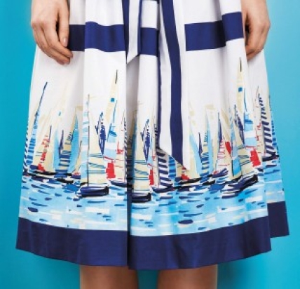 No-pattern regatta skirt