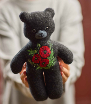 Remembrance Teddy Bear | Upcycling Sewing Pattern