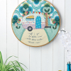 Campervan Embroidered Hoop Set Sewing Pattern