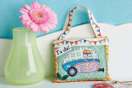 Campervan Embroidered Hoop