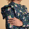 Ruffle Bib Blouse Top Sewing Pattern