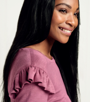 Long Sleeve Ruffle Top Sewing Pattern