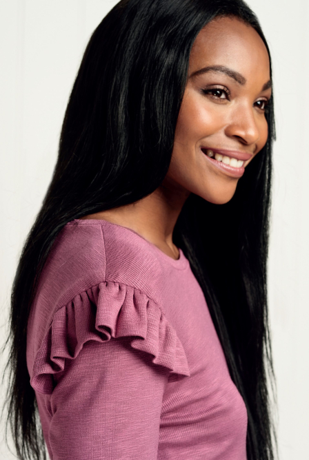 Long Sleeve Ruffle Top Sewing Pattern