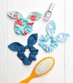Bunny Ear Scrunchies