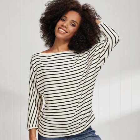 Easy Batwing Knit Top Sewing Pattern