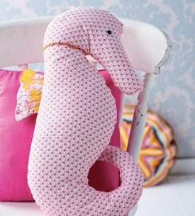 Seahorse Cushion and Hanging Decoration