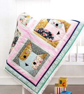 Cat block quilt Cat block quilt