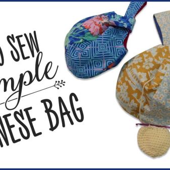 Simple Japanese Bag Template: The Crafts Channel