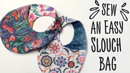 Easy Slouch Bag Template: The Crafts Channel