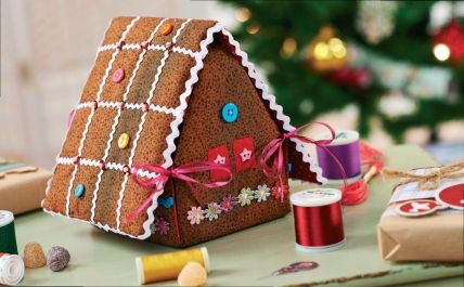 Gingerbread House Sewing Box