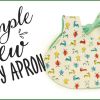 Simple Baby Apron: The Crafts Channel Template