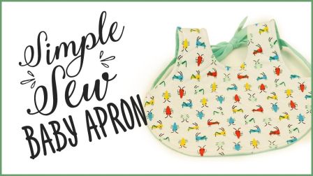 Simple Baby Apron: The Crafts Channel Template