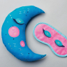 Sleep Mask and Moon Pillow Sewing Pattern