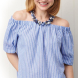 Off-the-Shoulder Bardot Top Sewing Pattern