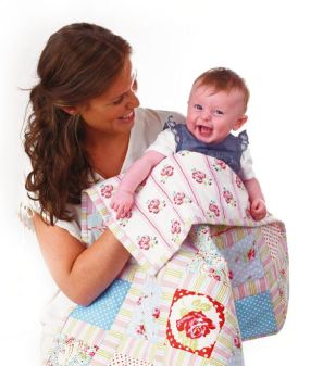 Keepsake Quilt and Embroidered Cushion