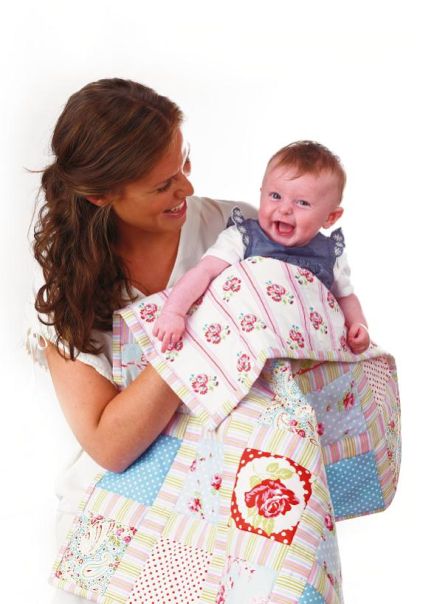 Keepsake Quilt and Embroidered Cushion