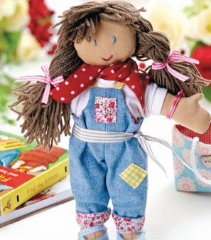 Boho rag doll