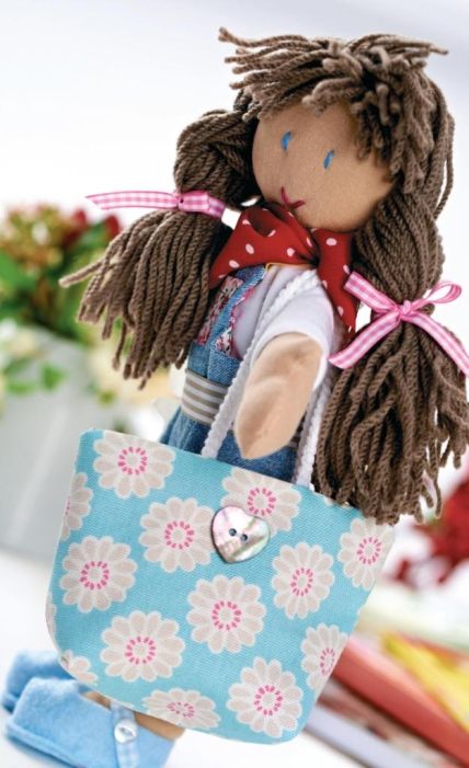 Boho rag doll