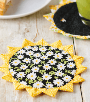 Sunflower Coasters