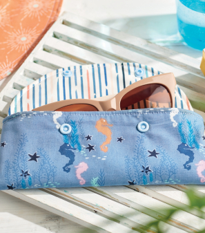 Beginner Sunglasses Case Sewing Pattern