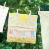 Appliqué Sunshine Peg Bag Sewing Pattern