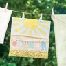 Appliqué Sunshine Peg Bag Sewing Pattern