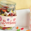 Embroidered Sweetie Jar Labels