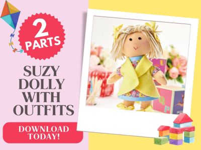 Suzy Dolly Cuddle Toy Sew-along