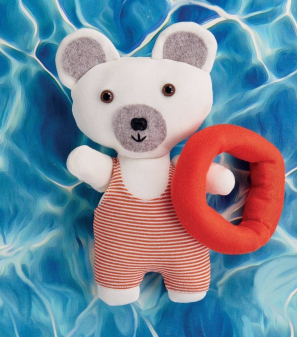 Swimming Teddies Toy Sewing Pattern