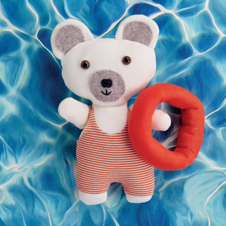 Swimming Teddies Toy Sewing Pattern