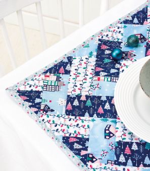 Christmas Patchwork Placemats