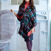 Beginner Tartan Shawl Wrap Sewing Tutorial