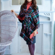 Beginner Tartan Shawl Wrap Sewing Tutorial