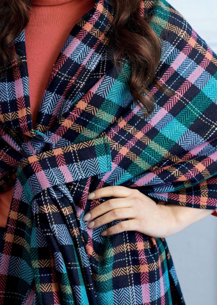 Beginner Tartan Shawl Wrap Sewing Tutorial