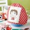 Embroider Child’s Drawing Tea and Mug Cosies