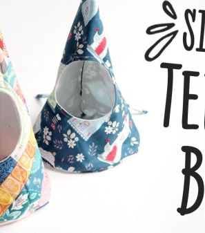 Simple Teepee Bag Template: The Crafts Channel