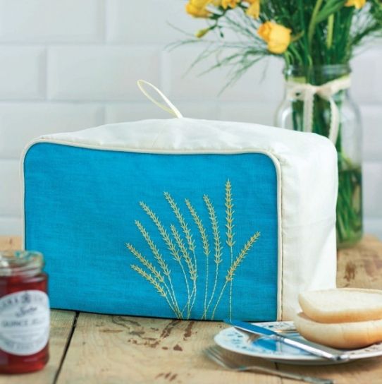 Wheatear Stitch Toaster Cover Free sewing patterns Sew Magazine