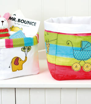 Kids’ Storage Toy Box Sewing Pattern