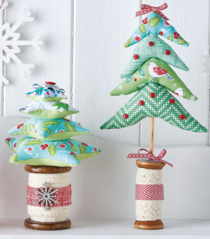 Beginner Christmas Trees | Decoration Sewing Pattern