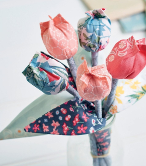 Simple Tulip Flowers Sewing Pattern