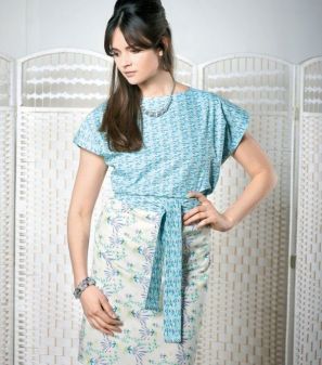 No-Pattern Tunic Dress