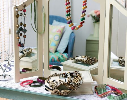 Leopard Print Silk Headband