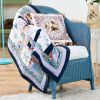 Vintage Fabric Upcycled Quilt