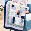 Vintage Fabric Upcycled Quilt