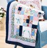 Vintage Fabric Upcycled Quilt