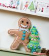 Upcycled Felt Gingerbread Man