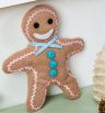 Upcycled Felt Gingerbread Man