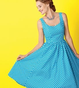 Classic Polka Dot Dress