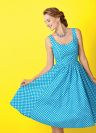 Classic Polka Dot Dress Sewing Pattern