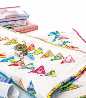 Vibrant Patchwork Quilt